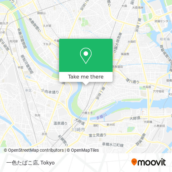 一色たばこ店 map