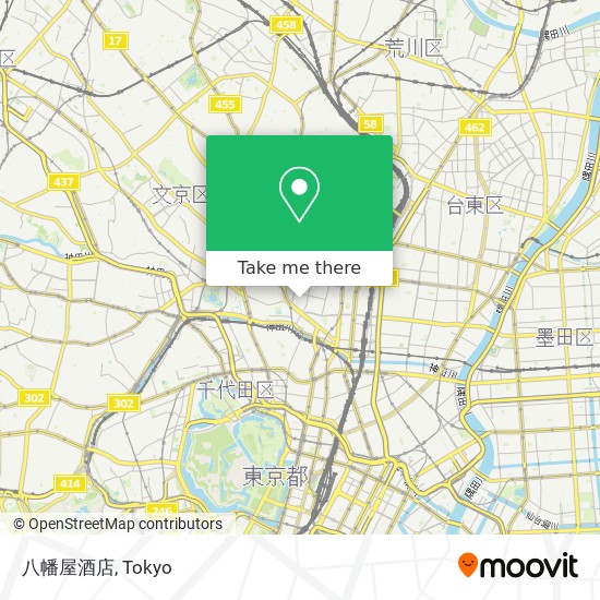 八幡屋酒店 map