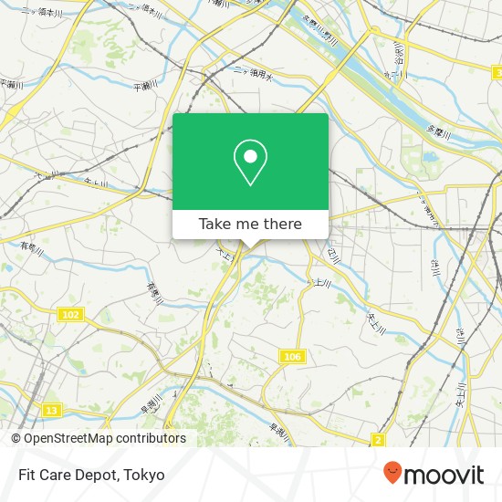 Fit Care Depot map