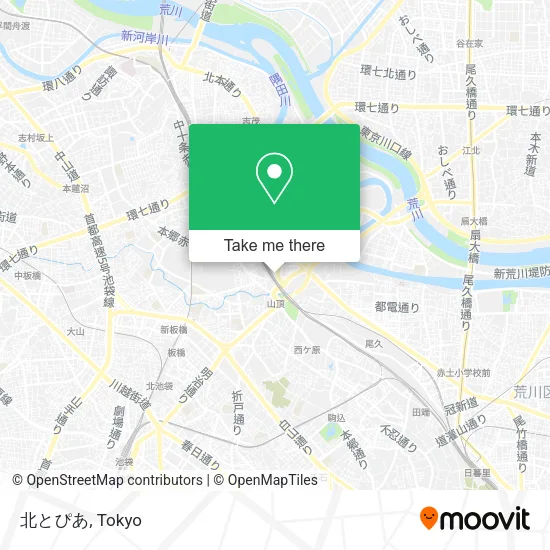 北とぴあ map