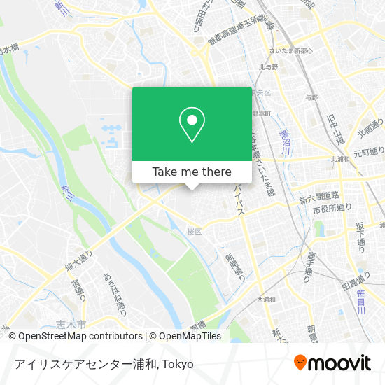 アイリスケアセンター浦和 map