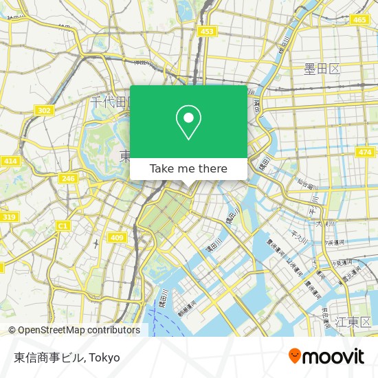 東信商事ビル map