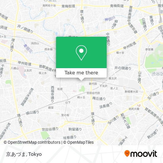 京あづま map