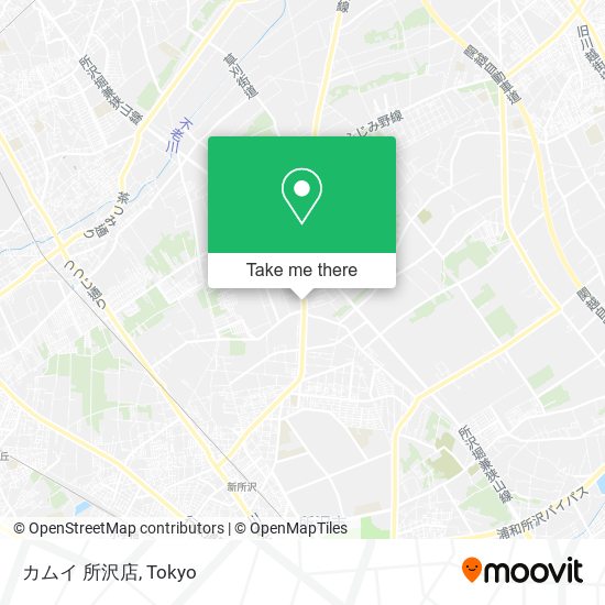 カムイ 所沢店 map