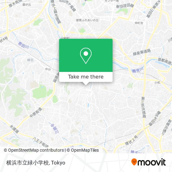横浜市立緑小学校 map