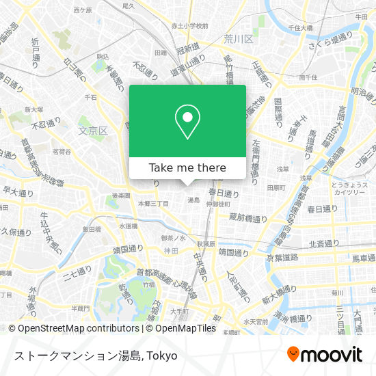 ストークマンション湯島 map