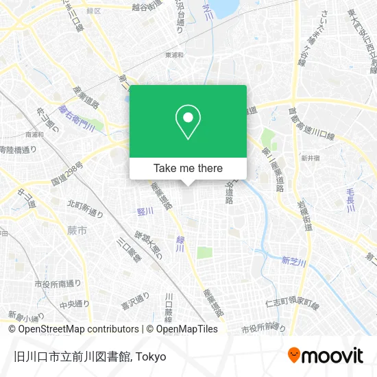 旧川口市立前川図書館 map