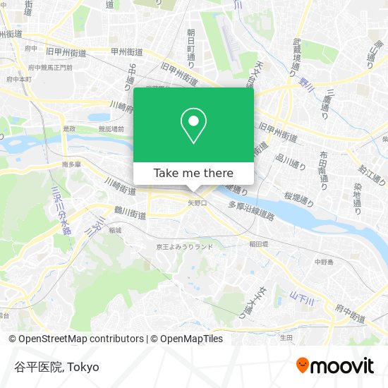 谷平医院 map
