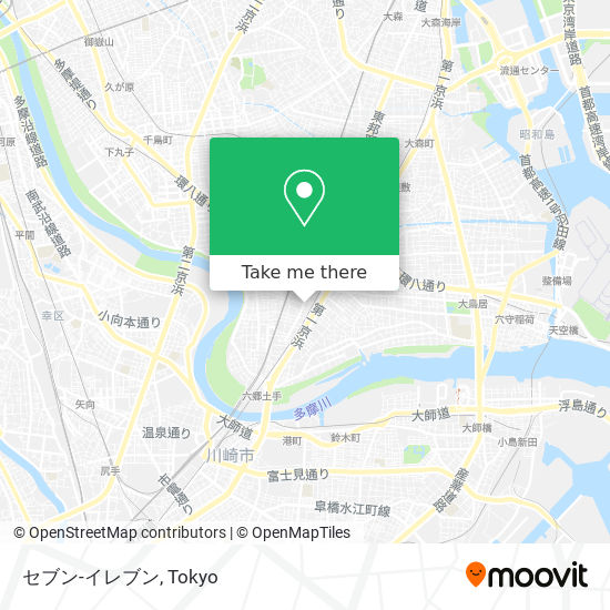 セブン-イレブン map