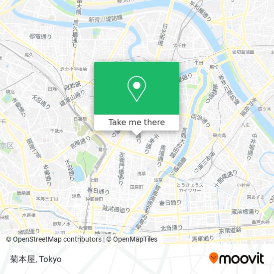菊本屋 map