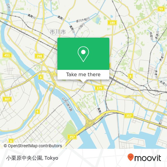 小栗原中央公園 map