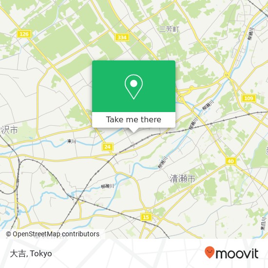 大吉 map