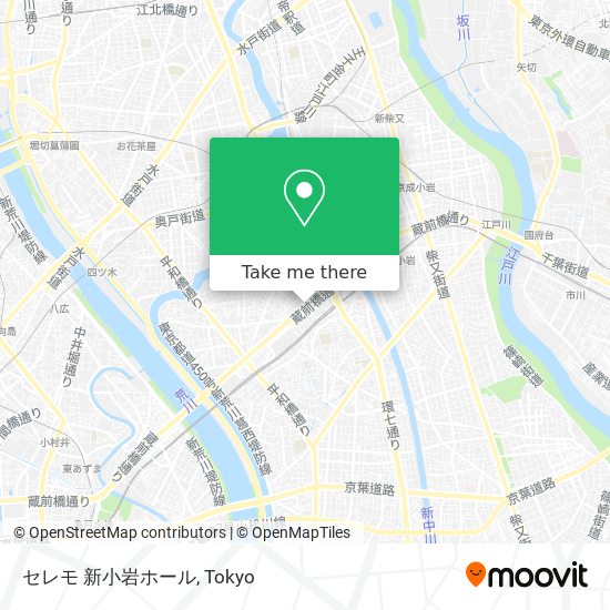 セレモ 新小岩ホール map