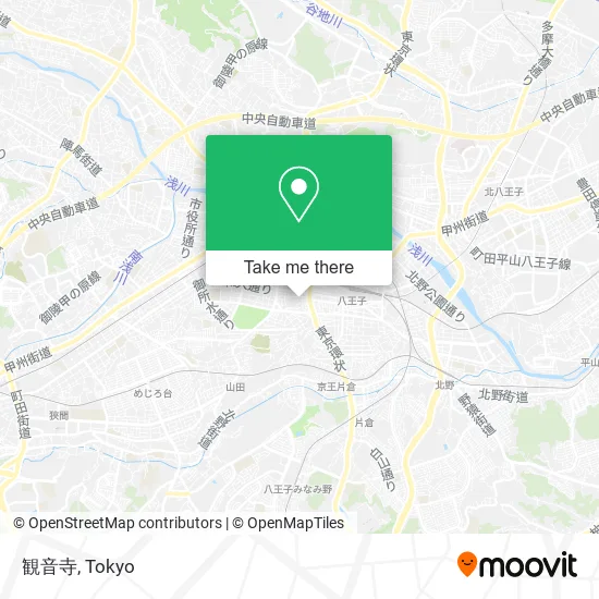 観音寺 map