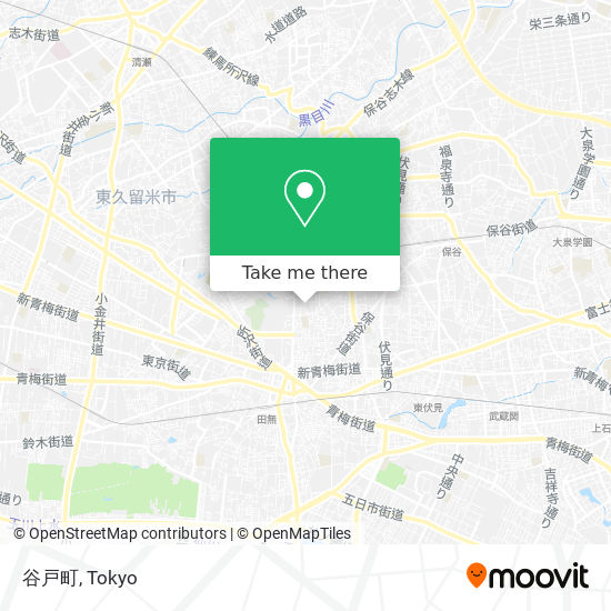 谷戸町 map