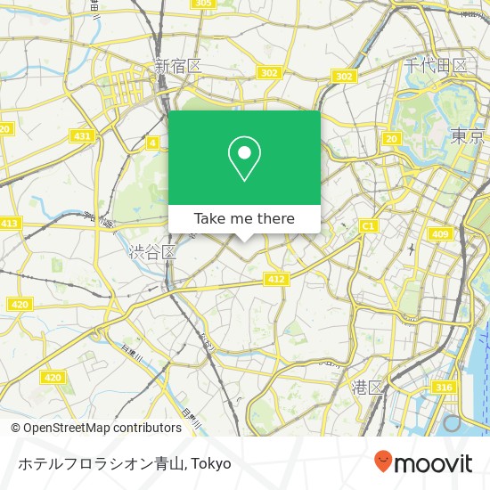 ホテルフロラシオン青山 map