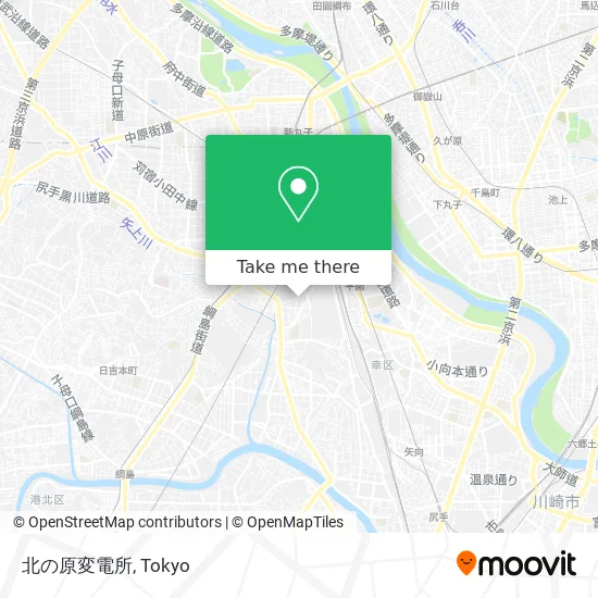 North Plain Substation map