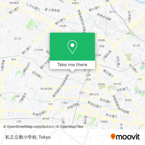 私立立教小学校 map