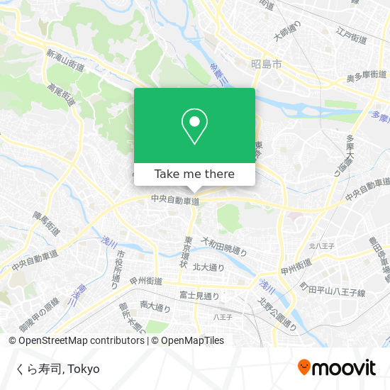 くら寿司 map