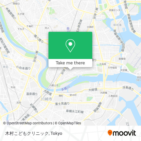 木村こどもクリニック map