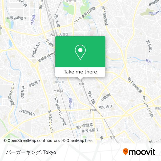 バーガーキング map