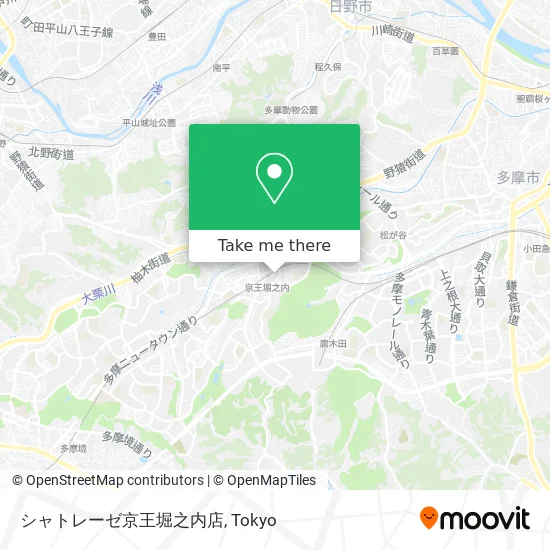 シャトレーゼ京王堀之内店 map