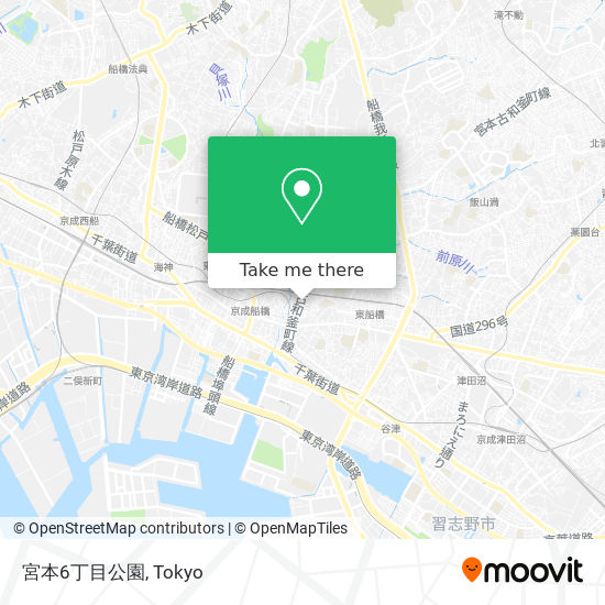 宮本6丁目公園 map