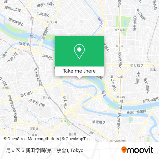 足立区立新田学園(第二校舎) map