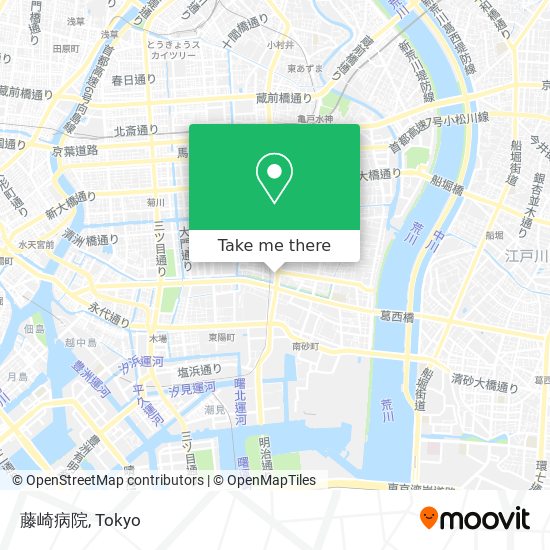 藤崎病院 map