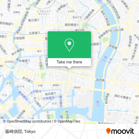 藤崎病院 map