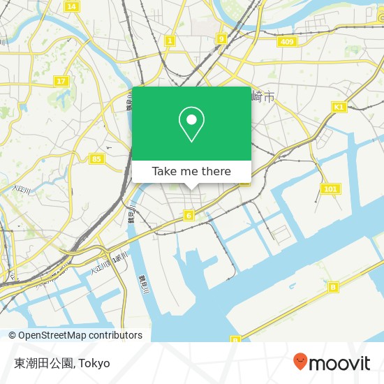 東潮田公園 map