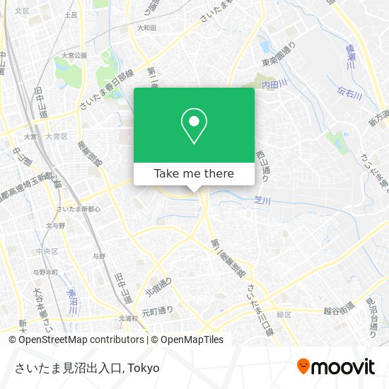 さいたま見沼出入口 map