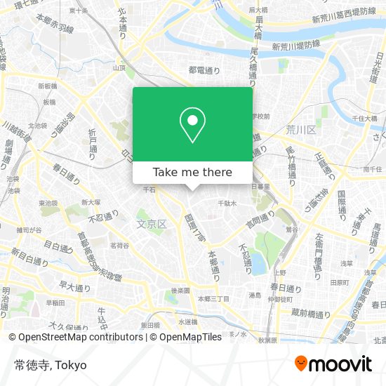 常徳寺 map