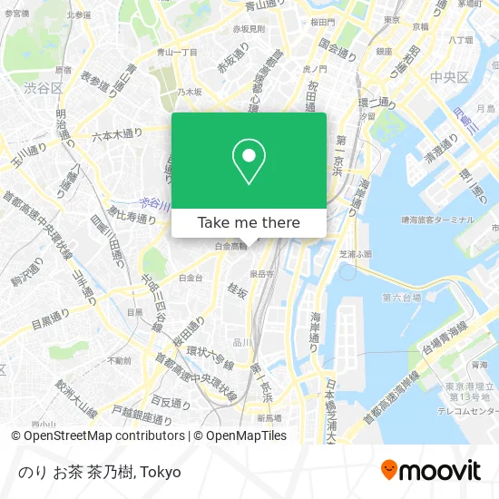 Nori Tea Chanoiki map