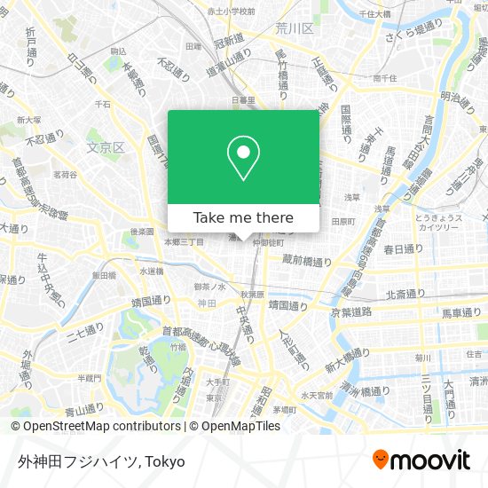 外神田フジハイツ map