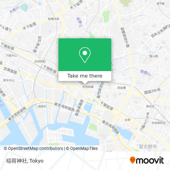稲荷神社 map