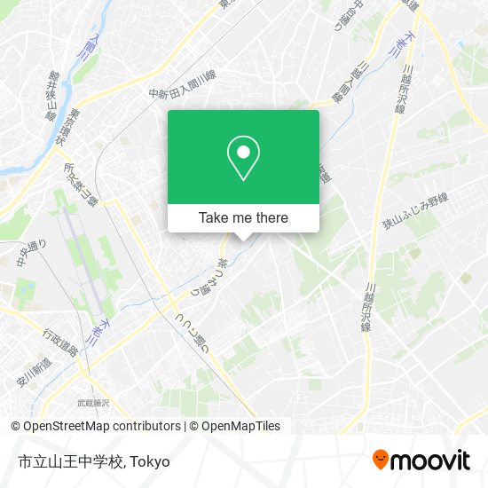 市立山王中学校 map