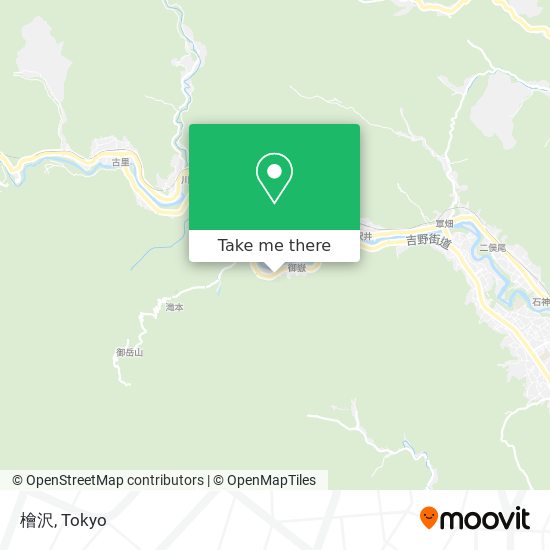 檜沢 map