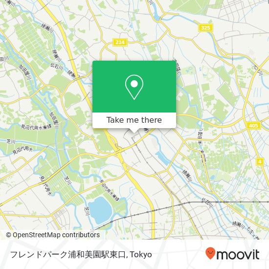 フレンドパーク浦和美園駅東口 map