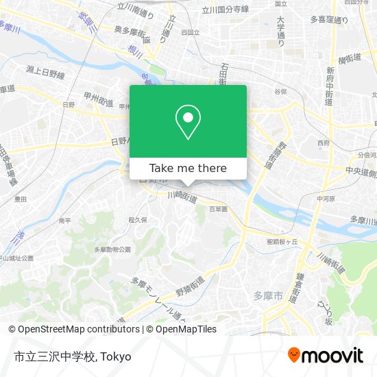 市立三沢中学校 map