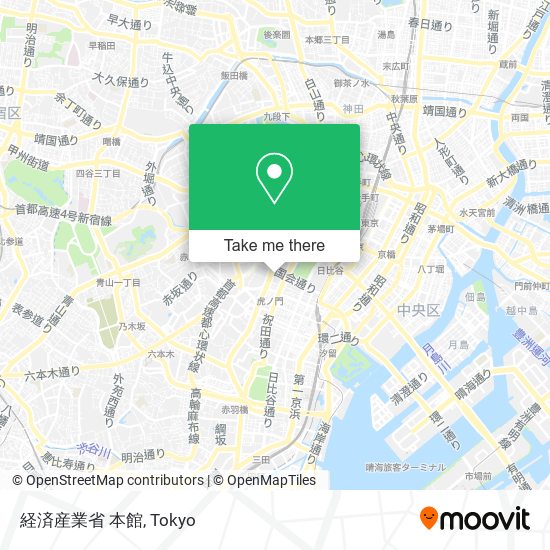 経済産業省 本館 map