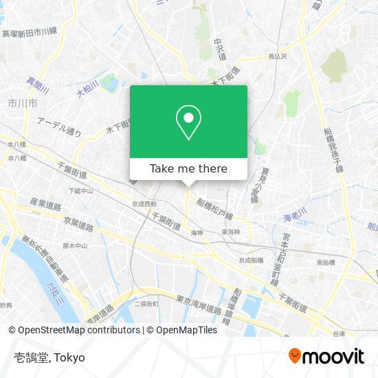壱鵠堂 map