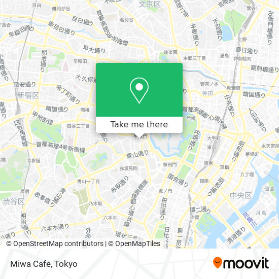 Miwa Cafe map