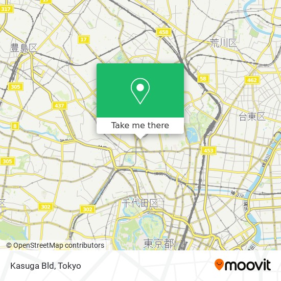 Kasuga Bld map