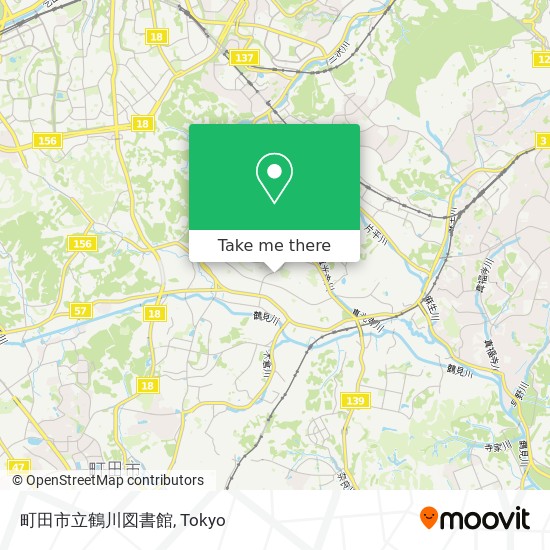 町田市立鶴川図書館 map