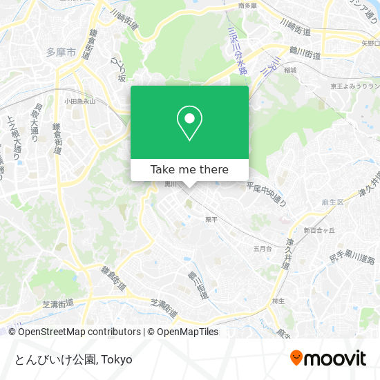 とんびいけ公園 map