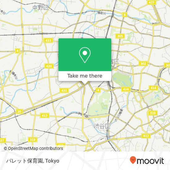 パレット保育園 map