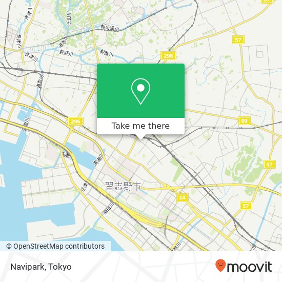 Navipark map