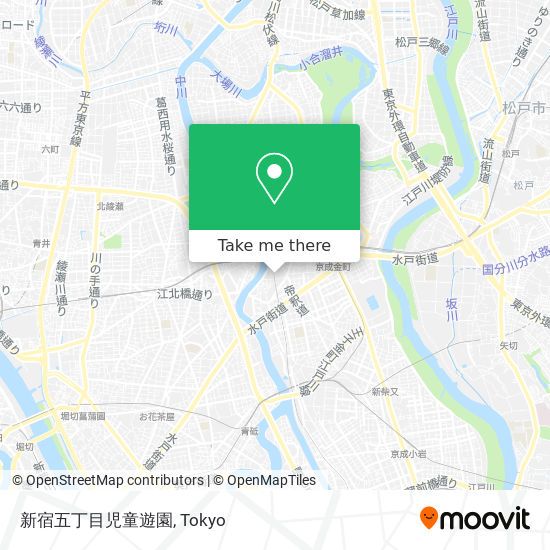 新宿五丁目児童遊園 map