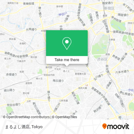 まるよし酒店 map